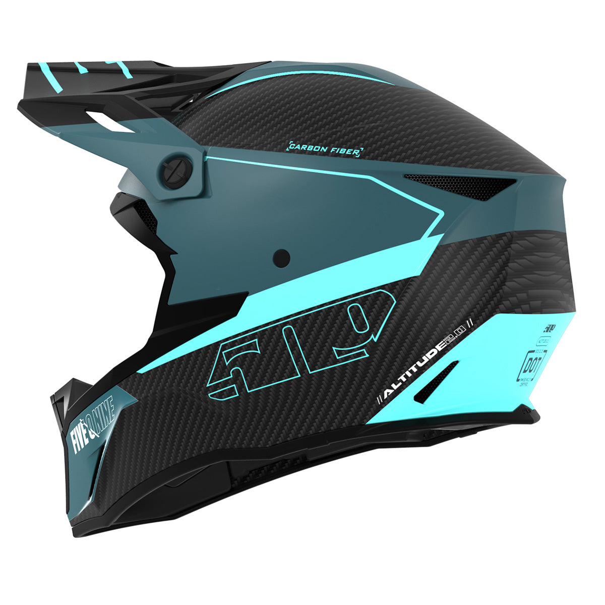 509 Altitude 2.0 Carbon Fiber 3K Hi-Flow Helmet (ECE)