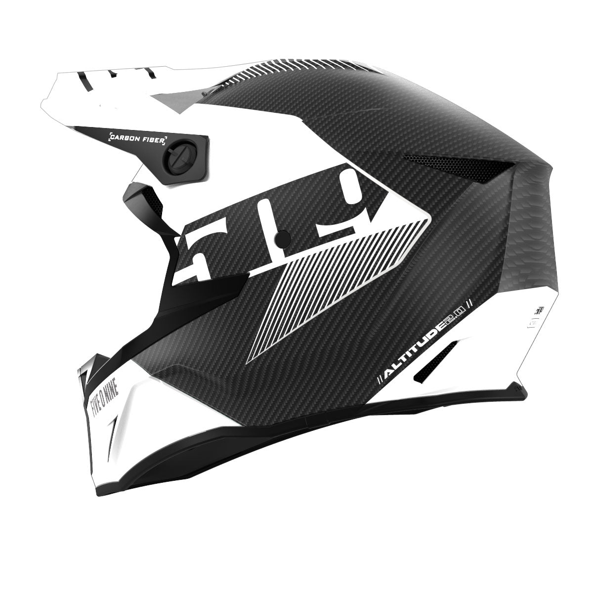 509 Altitude 2.0 Carbon Fiber 3K Hi-Flow Helmet (ECE)